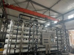 青海銅業50t/h深度水處理站